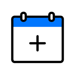Fototapeta premium add meeting icon