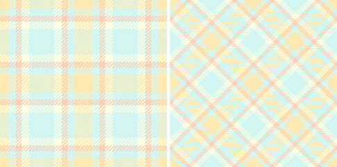 Seamless plaid vector of background check tartan with a pattern textile texture fabric.