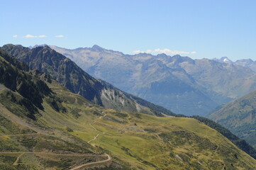 Obraz premium Trip in the Pyrenees mounatins