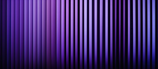 Close-up photo of vertical purple blinds accentuates texture and color gradient