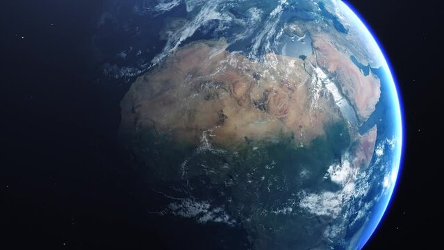 Cinematic Planet Earth Zoom Out Africa 4k ProRes 422 HQ