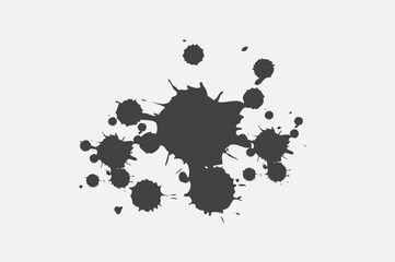 grime, stain or set of ink blots