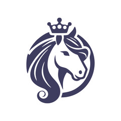 Horse logo concept vector ready to use. Horse logo template