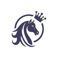 Horse logo concept vector ready to use. Horse logo template