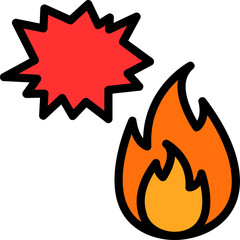 Blaze Burst Icon