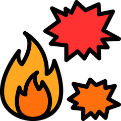 Blaze Burst Icon
