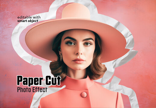 Paper Cut Photo Effect