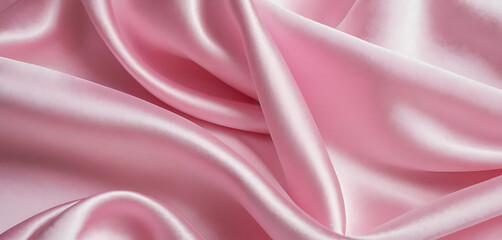 Fototapeta premium pink silk background