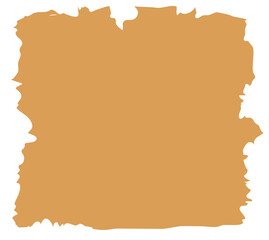 Paper torn edges flat style