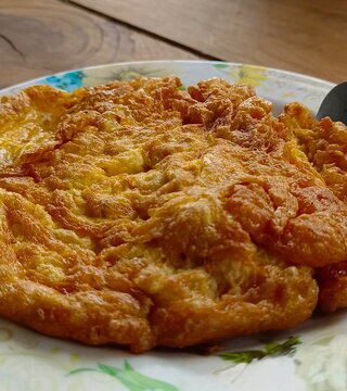 Thai food Omelette