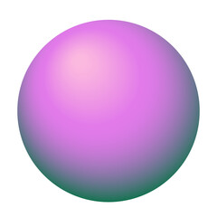 Obraz premium rond dégradé violet et vert texturé