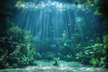 the most stunning underwater scene professional photography