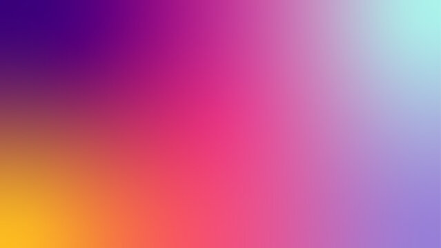 Smooth gradient background pink, purple, orange 