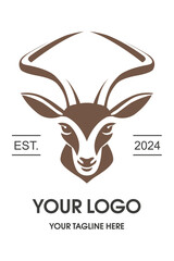 Antelope wild logo icon 001