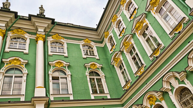 Winter Palace, Hermitage Musseum, Saint Petersburg, UNESCO World Heritage, Russia