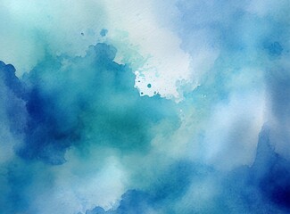 Blue watercolor background