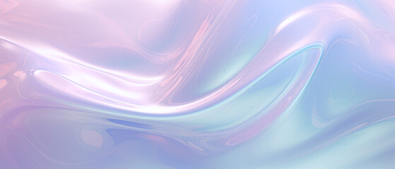 Irisdescent background, fluid wave texture background.