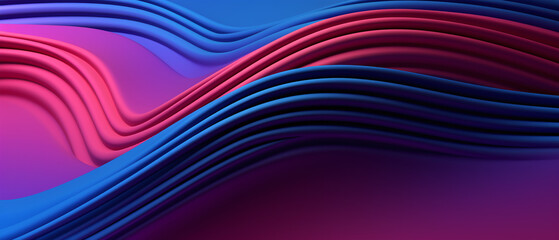 Lines in a rhythmically arranged chromatic minimalism, abstract background