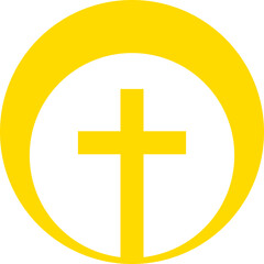 Obraz premium 십자가 종교 요소 이미지, 예수그리스도를 상징하는 목재십자가, 십자가를 활용한 디자인 심볼