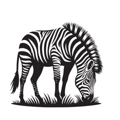 Fototapeta na wymiar zebra silhouette ,zebra silhouette art , zebra silhouette images , zebra silhouette clipart , zebra silhouette png 