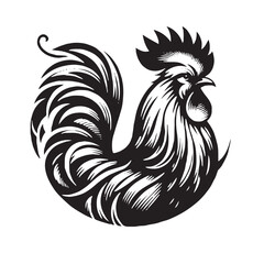 rooster silhouette svg ,rooster silhouette png ,rooster silhouette outline ,rooster silhouette drawing 