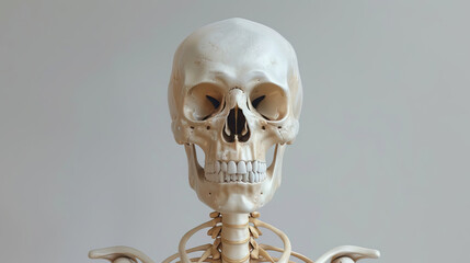 Human Skeleton System Bone Joints Anatomy 3D Model - obrazy, fototapety, plakaty