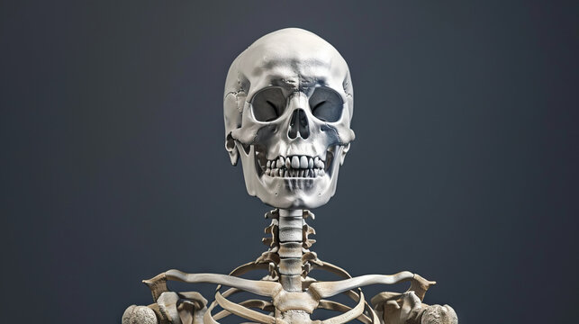 Human Skeleton System Bone Joints Anatomy 3D Model