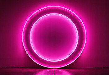 abstract neon lights background design,Futuristic Stage colorful neon lights stages room background and backdrop, empty podium for Product Display or Presentations