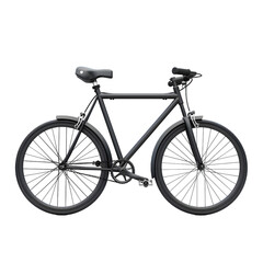 bike lock mockup, blank, isolated on white or transparent background 