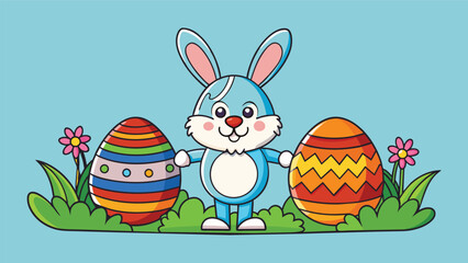 Easter Sunday vector illustration 