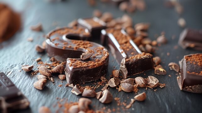 S&iacute; al chocolate Chocolate y la palabra YES. La inscripci&oacute;n es S&Iacute;. Un cartel hecho de chocolate y el texto S&Iacute; - espera que le correspondas. Di s&iacute; al chocolate y a la nata. Tienda de chocolate