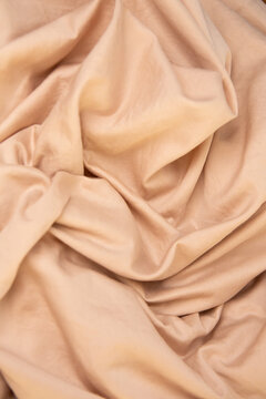 light beige satin bed linen fabric texture