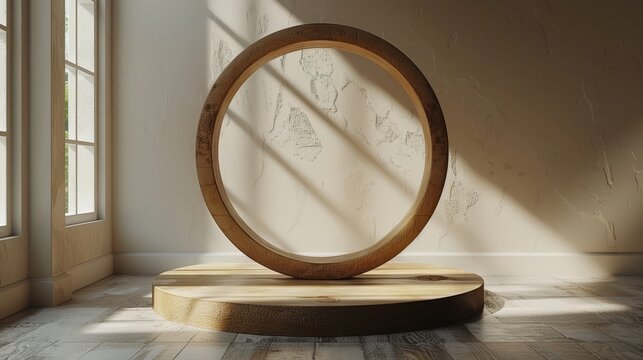 Isolated social media avatar user frame on white background. Live streaming workshop banner template in 3D.