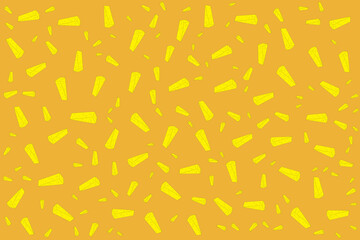 Illustration, wallpaper of cheese on yellow background.
