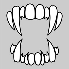 Vampire teeth