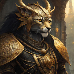 고대 전설 표범 전사