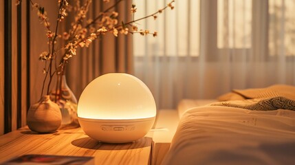Aroma Diffuser Enhancing Home Ambiance. Generative ai