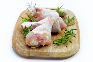 Raw chicken legs, meat for cooking