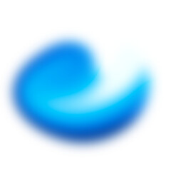 Blue white gradient swirl gradient blurred element