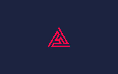 letter ttt triangle logo icon design vector design template inspiration - obrazy, fototapety, plakaty
