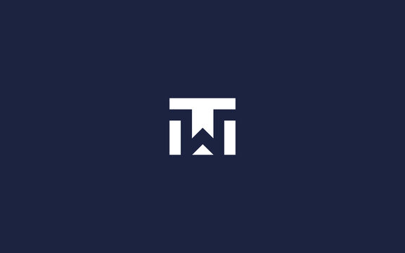 letter wt or tw logo icon design vector design template inspiration