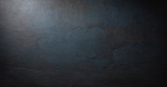 Dark navy blue slate stone texture background, perfect for adding touch of grunge and sophistication to design projects.