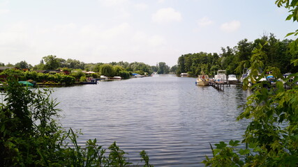 Havelarm mit Dominsel in Brandenburg