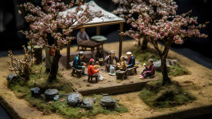Obraz na płótnie Canvas cherry blossoms of Chidorigafuchi