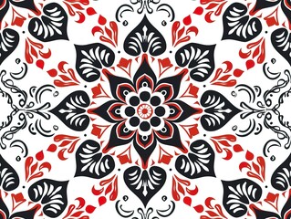 art pattern seamless design, mandalas style, geometric pattern, ethnic pattern