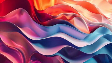 Abstract 3d Background. Generated with Midjourney