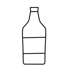 vector illustration of a set of plastic bottles