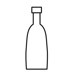 vector illustration of a set of plastic bottles