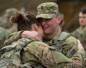 Deployment farewell emotional goodbyes