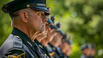 Honor guard ceremony precision and respect